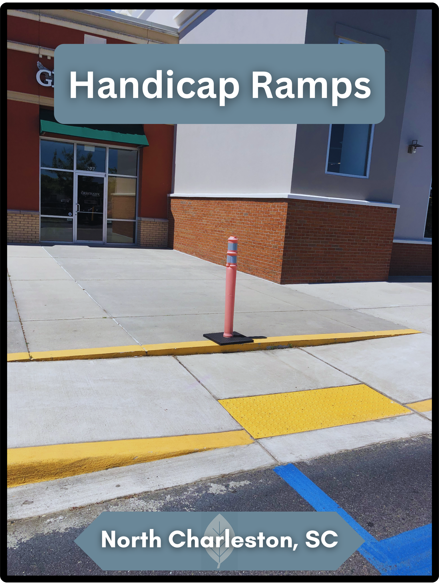 ADA Handicap Ramps in North Charleston, SC by SilverLeaf Co. & Services